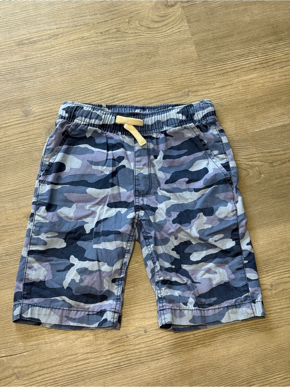 Children’s Place Boy’s Blue Camo Pull-On Shorts size 8